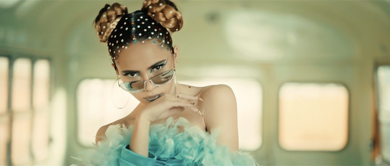 Editorial de moda al atardecer